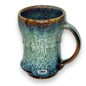 Starry Night Artisans Glazed Ceramic Mug signed by artist 🫶🏼